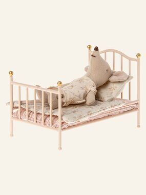 Maileg Retired Pink Bed - NWT